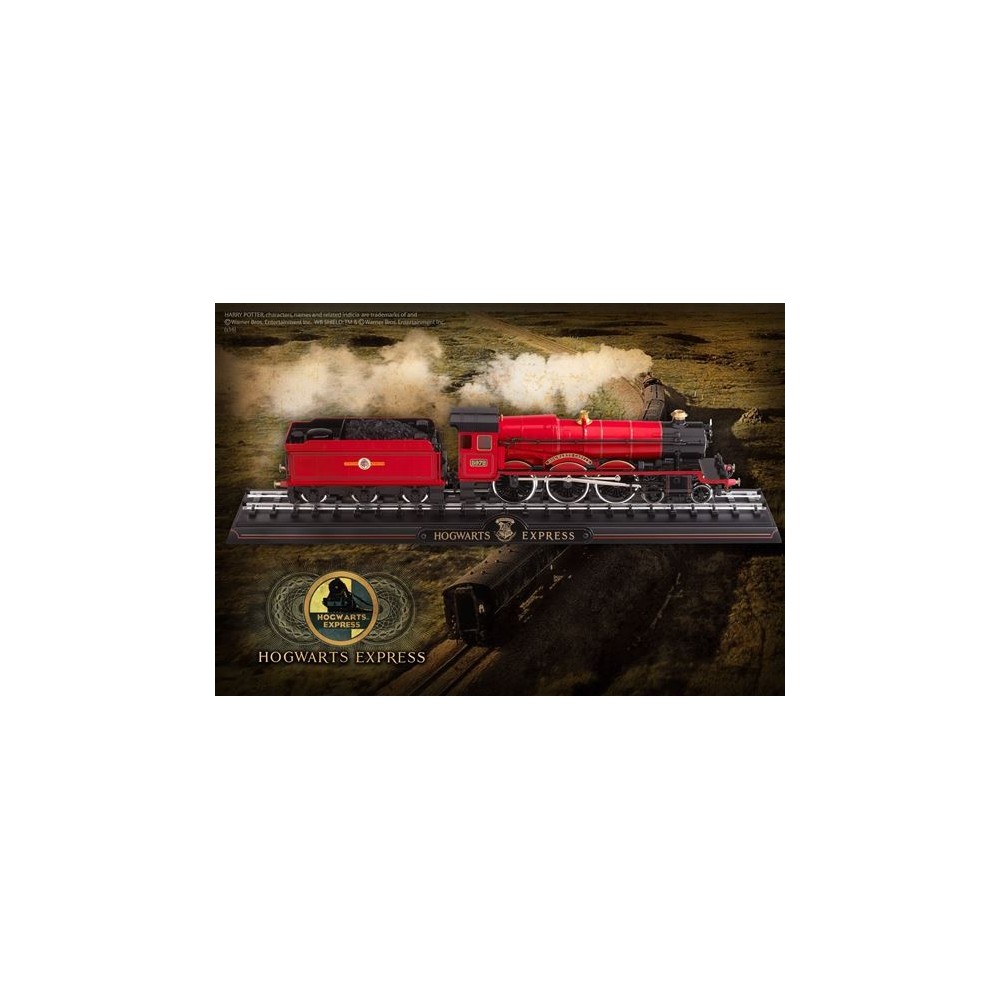 HARRY POTTER - TRENO HOGWARTS EXPRESS DIE CAST METALLO REPLICA NOBLE COLLECTIONS