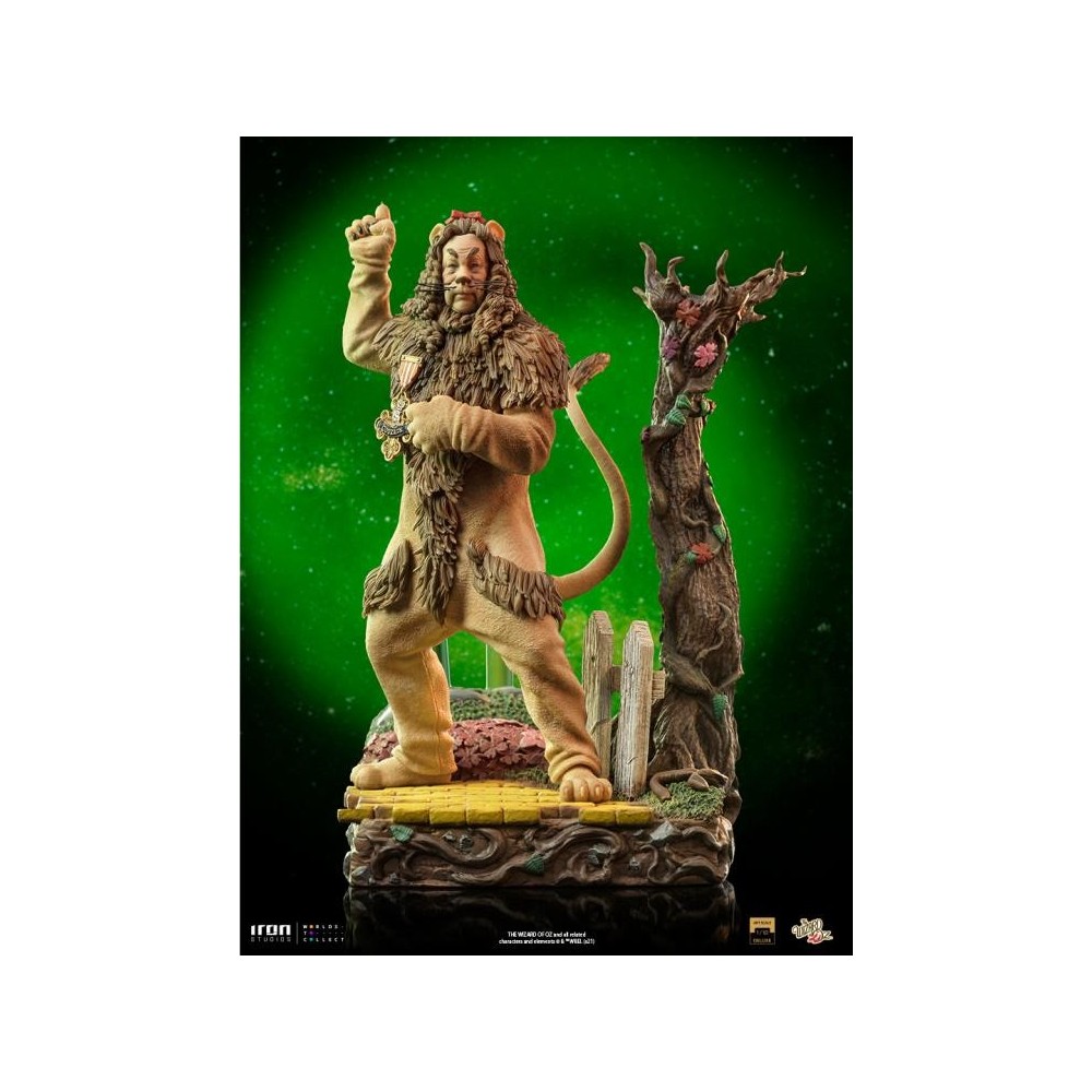 IRON STUDIOS THE WIZARD OF OZ THE COWARDLY LION 1/10 ART SCALE DELUXE STATUE FIGURE