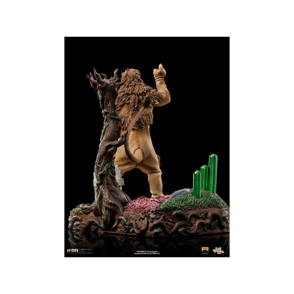 IL MAGO DI OZ THE COWARDLY LION 1/10 ART SCALE DELUXE STATUA FIGURE IRON STUDIOS