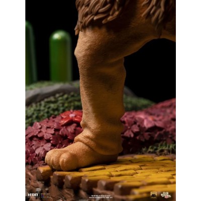 IL MAGO DI OZ THE COWARDLY LION 1/10 ART SCALE DELUXE STATUA FIGURE IRON STUDIOS