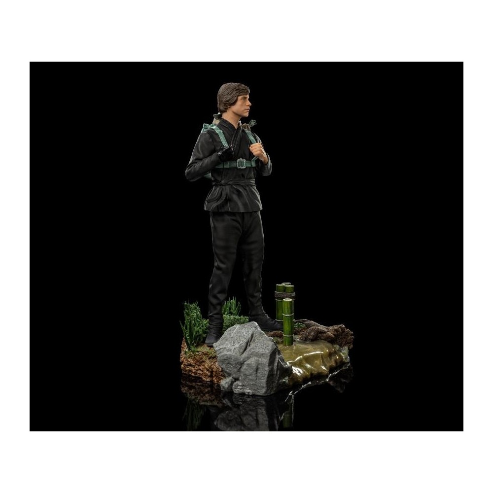 IRON STUDIOS STAR WARS LUKE SKYWALKER AND GROGU BDS ART SCALE 1/10 STATUE FIGURE