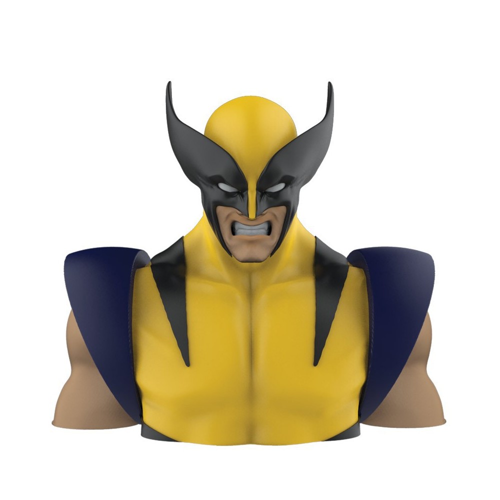 MARVEL WOLVERINE BUST BANK DELUXE SALVADANAIO FIGURE SEMIC