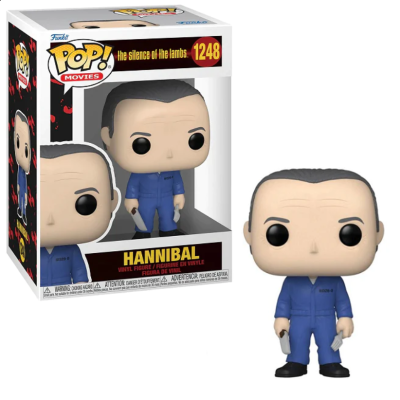 FUNKO FUNKO POP! THE SILENCE OF THE LAMBS HANNIBAL LECTER BOBBLE HEAD KNOCKER FIGURE