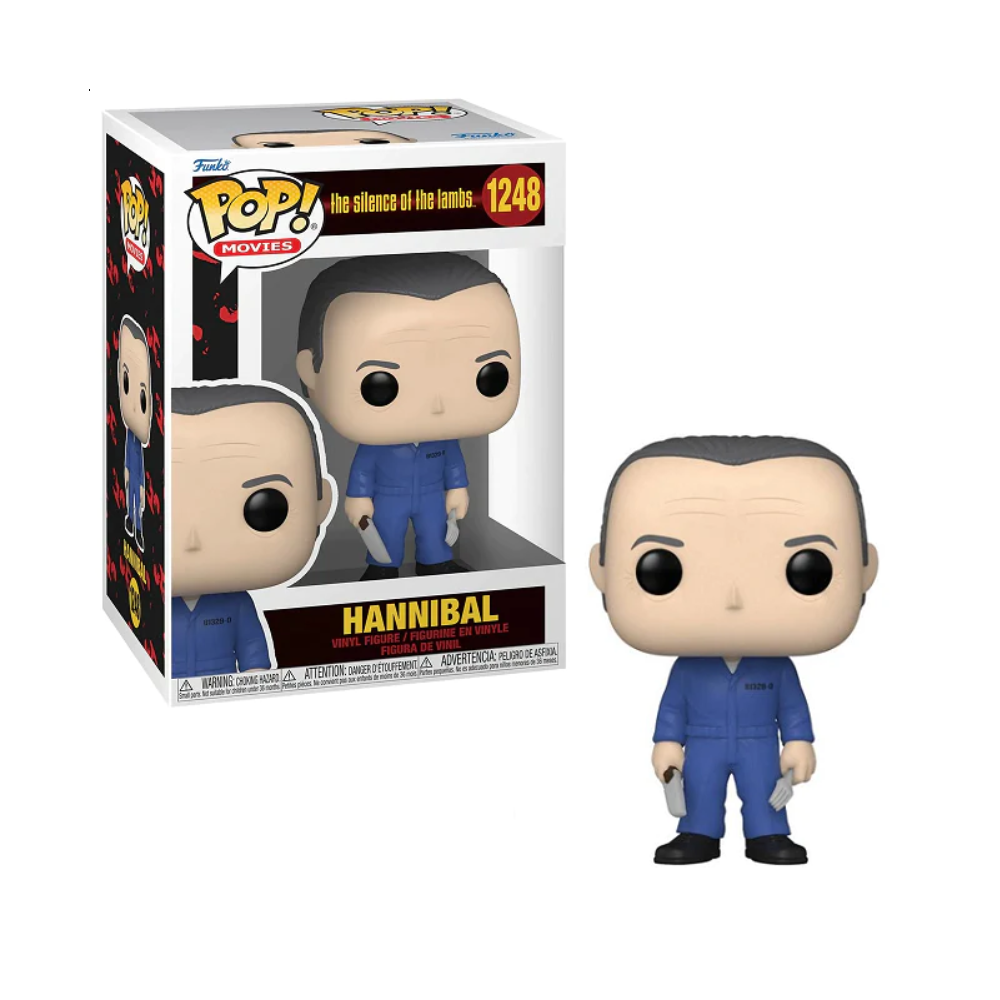 FUNKO FUNKO POP! THE SILENCE OF THE LAMBS HANNIBAL LECTER BOBBLE HEAD KNOCKER FIGURE
