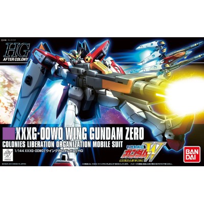 HIGH GRADE HGAC WING GUNDAM ZERO XXXG-00W0 1/144 MODEL KIT ACTION FIGURE BANDAI