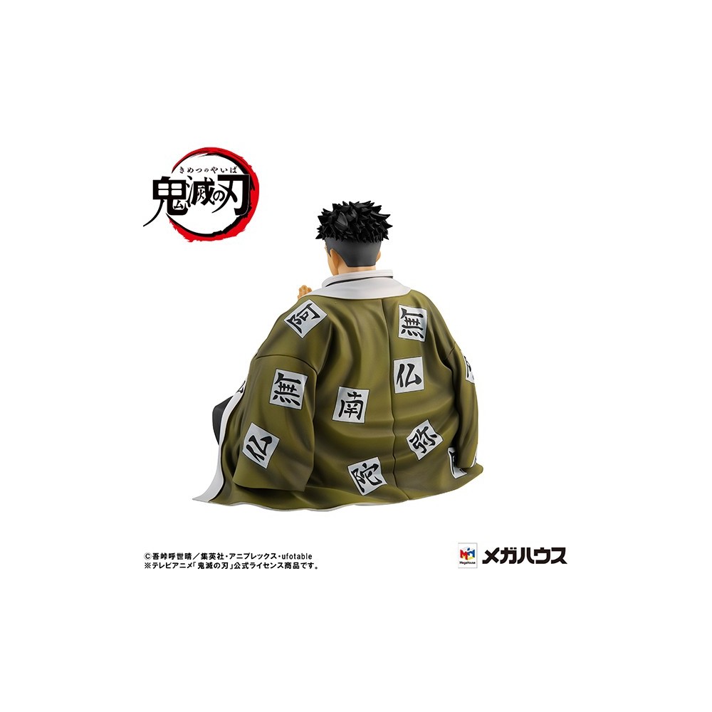 DEMON SLAYER GYOMEI HIMEJIMA PALM SIZE GEM STATUA FIGURE MEGAHOUSE