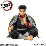 MEGAHOUSE DEMON SLAYER GYOMEI HIMEJIMA PALM SIZE GEM STATUE FIGURE