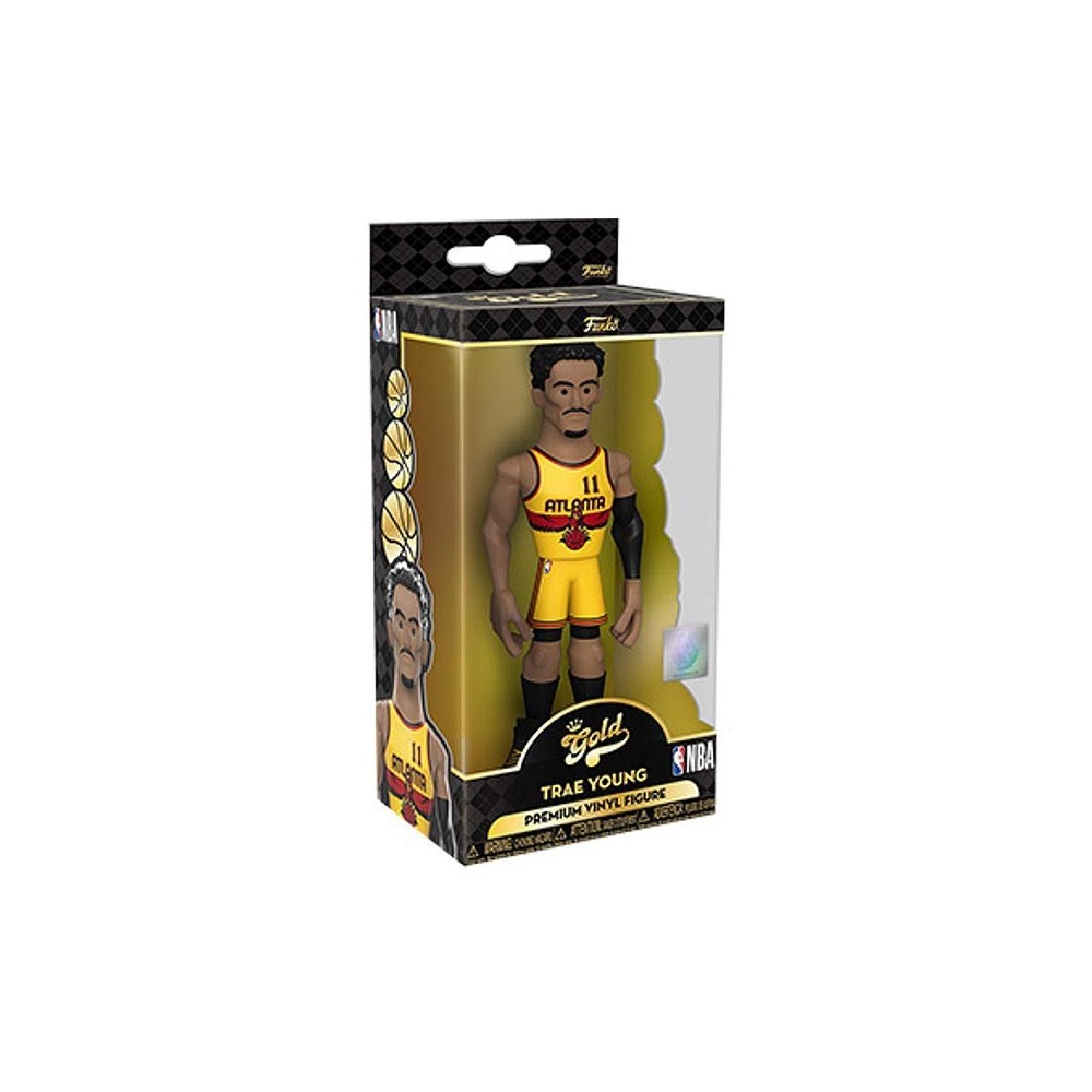 FUNKO FUNKO GOLD NBA ATLANTA HAWKS TRAE YOUNG PREMIUM VINYL FIGURE