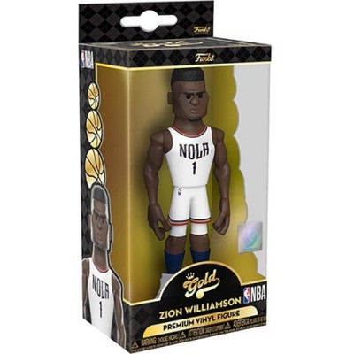 FUNKO GOLD NBA NEW ORLEANS PELICANS ZION WILLIAMSON PREMIUM VINYL FIGURE FUNKO