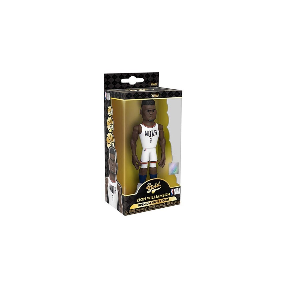 FUNKO GOLD NBA NEW ORLEANS PELICANS ZION WILLIAMSON PREMIUM VINYL FIGURE FUNKO