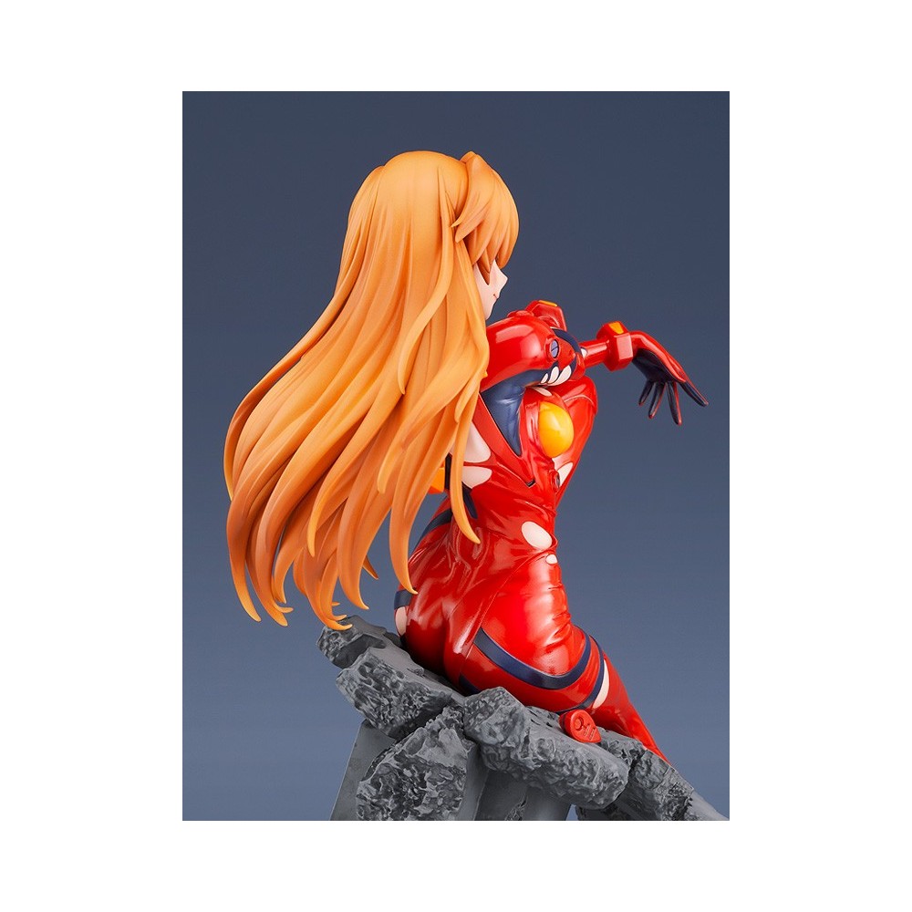 GOOD SMILE COMPANY REBUILD OF EVANGELION ASUKA LANGLEY STATUE FIGURE