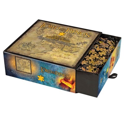 NOBLE COLLECTIONS LORD OF THE RINGS 1000 PCS JIGSAW PUZZLE 59X59CM