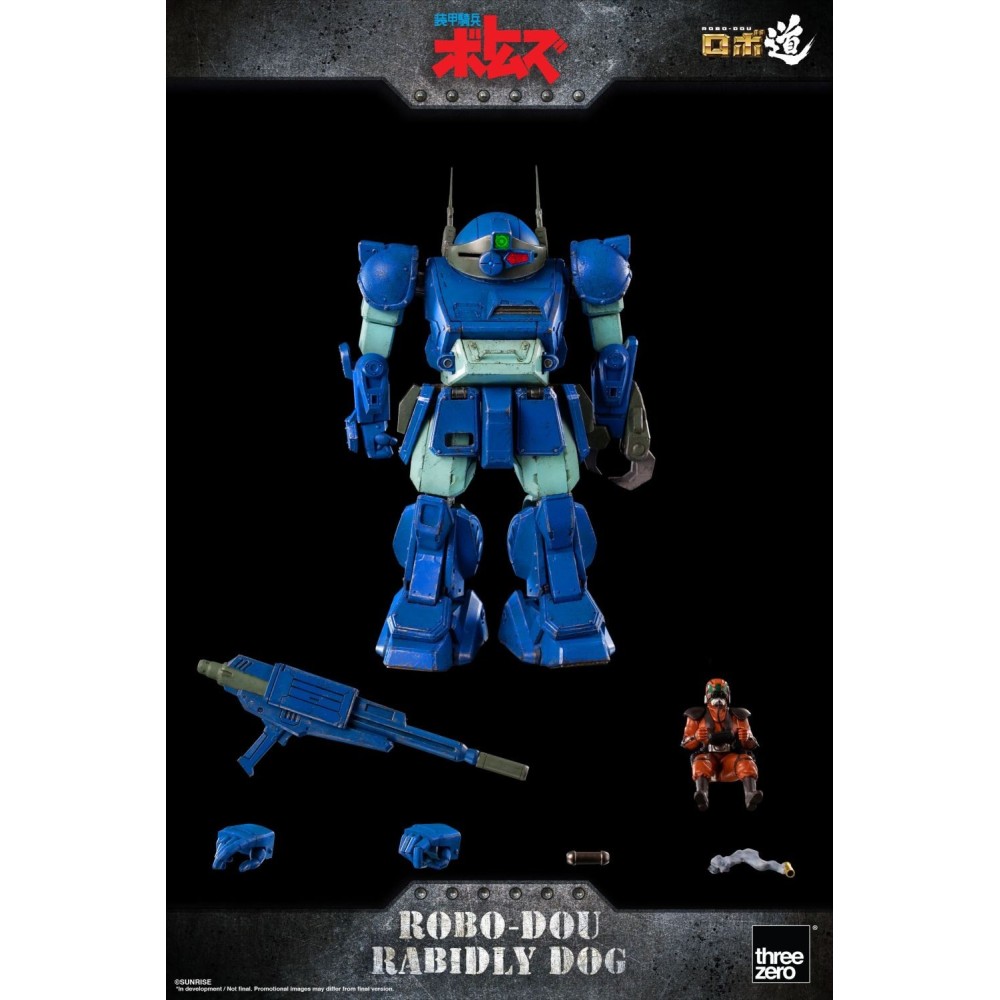 ARMORED TROOPERS VOTOMS ROBO-DOU RABIDLY DOG ACTION FIGURE THREEZERO