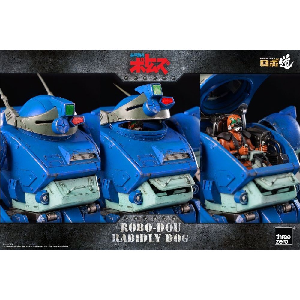 ARMORED TROOPERS VOTOMS ROBO-DOU RABIDLY DOG ACTION FIGURE THREEZERO