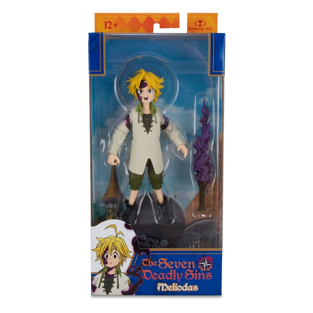 THE SEVEN DEADLY SINS MELIODAS DEMON MODE ACTION FIGURE MC FARLANE