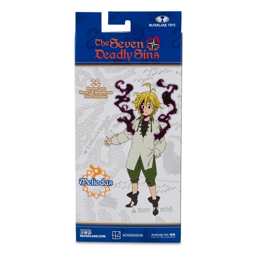 THE SEVEN DEADLY SINS MELIODAS DEMON MODE ACTION FIGURE MC FARLANE