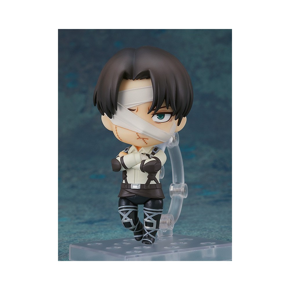 GOOD SMILE COMPANY ATTACK ON TITAN LEVI ACKERMAN FINAL SEASON NENDOROID ACTION FIGURE