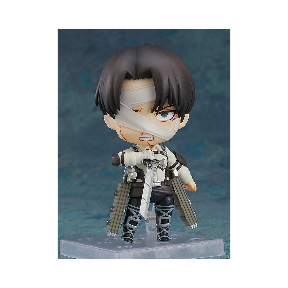 GOOD SMILE COMPANY ATTACK ON TITAN LEVI ACKERMAN FINAL SEASON NENDOROID ACTION FIGURE