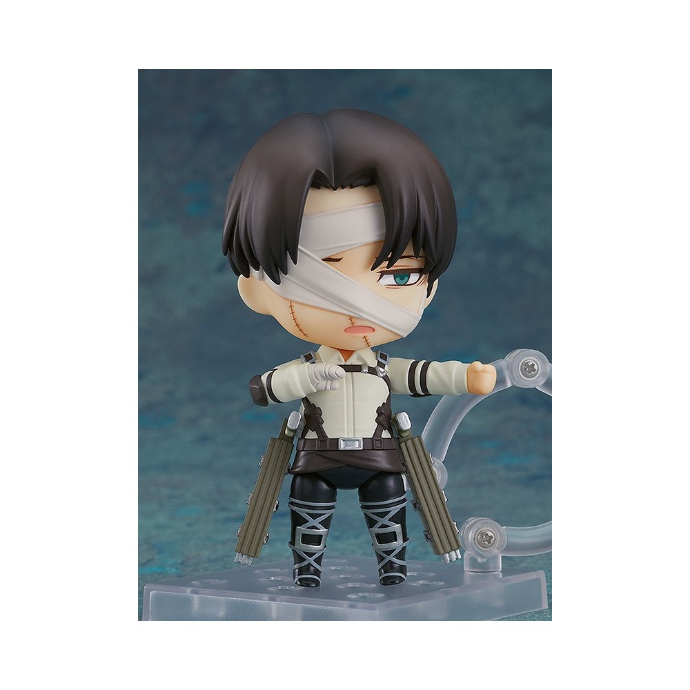 GOOD SMILE COMPANY ATTACK ON TITAN LEVI ACKERMAN FINAL SEASON NENDOROID ACTION FIGURE