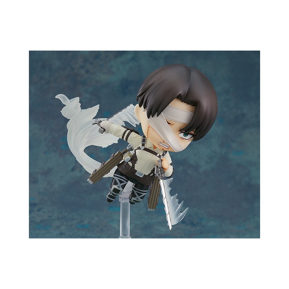 GOOD SMILE COMPANY ATTACK ON TITAN LEVI ACKERMAN FINAL SEASON NENDOROID ACTION FIGURE
