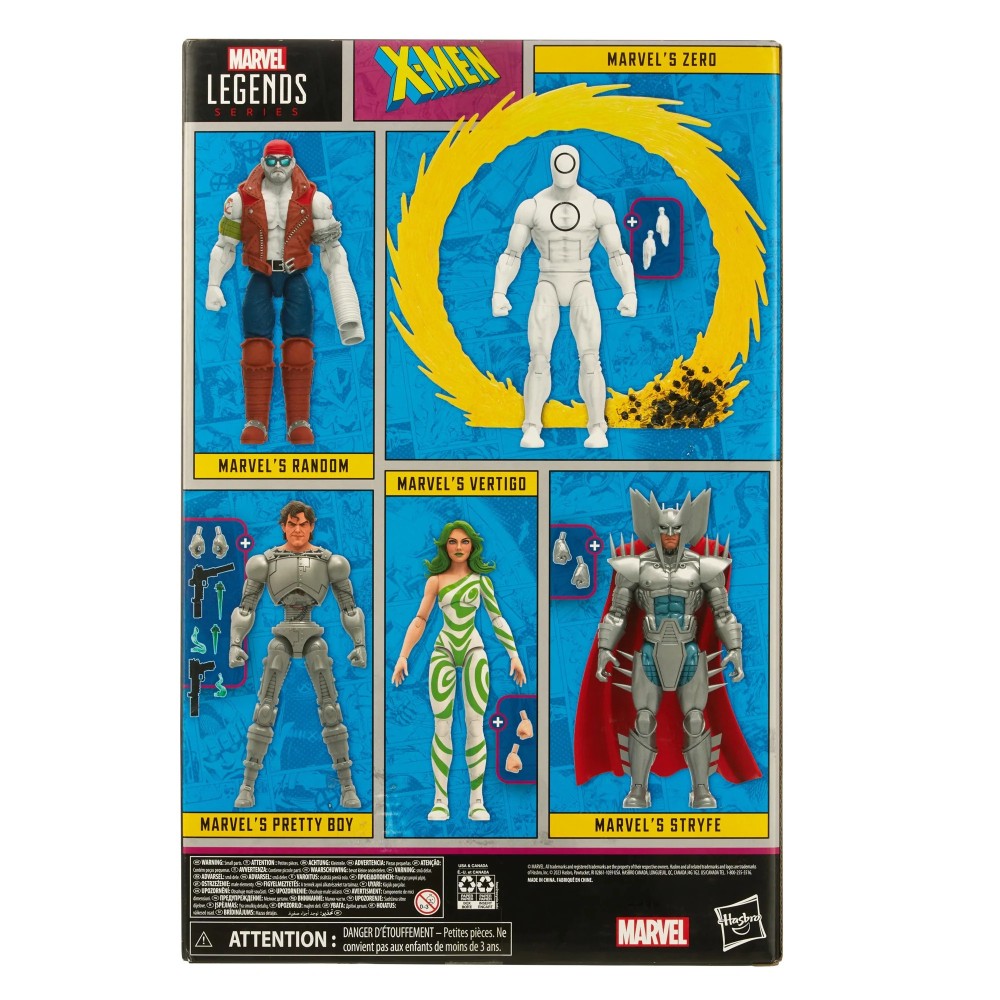 HASBRO MARVEL LEGENDS X-MEN VILLAINS MULTIPACK SET ACTION FIGURE