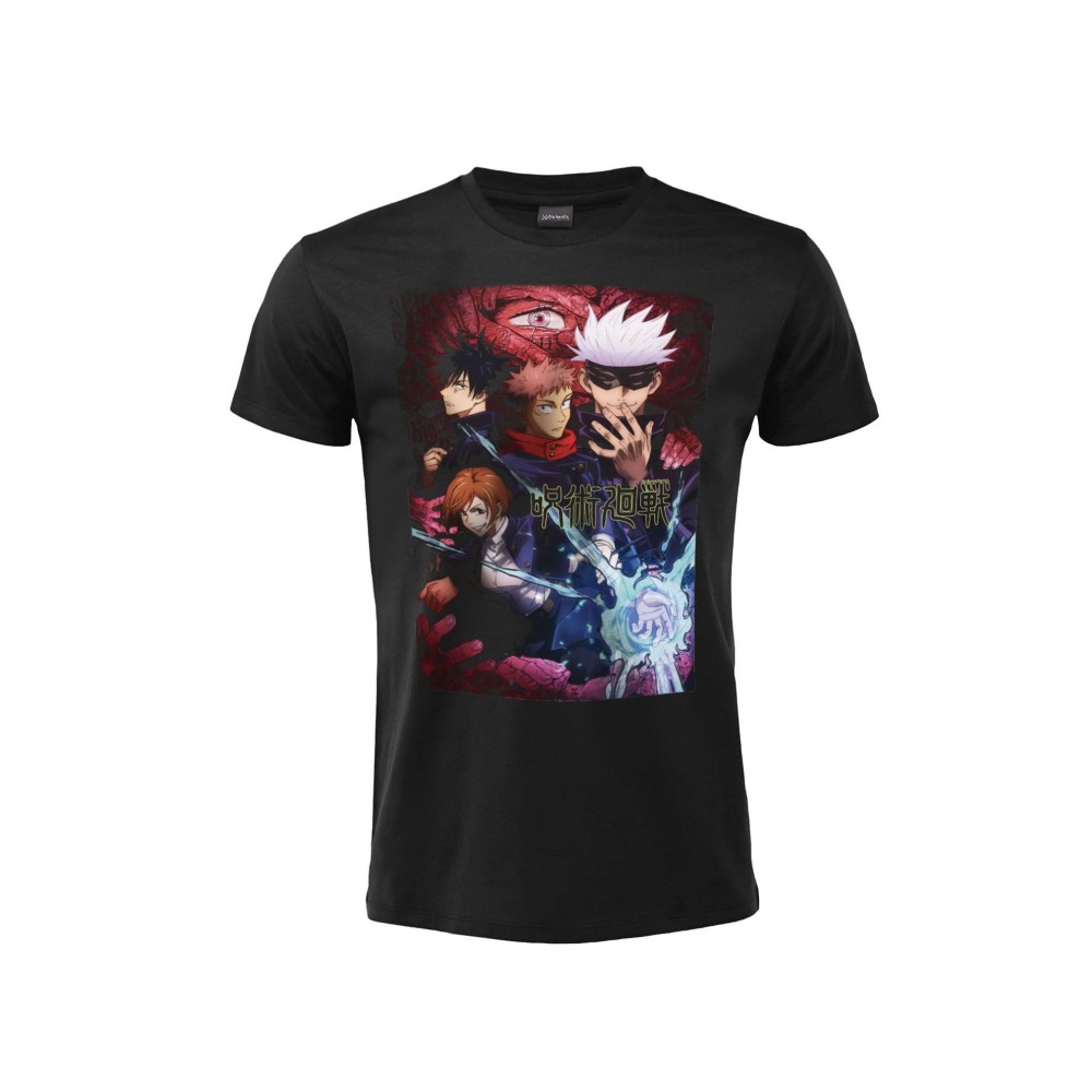 T SHIRT JUJUTSU KAISEN BLACK