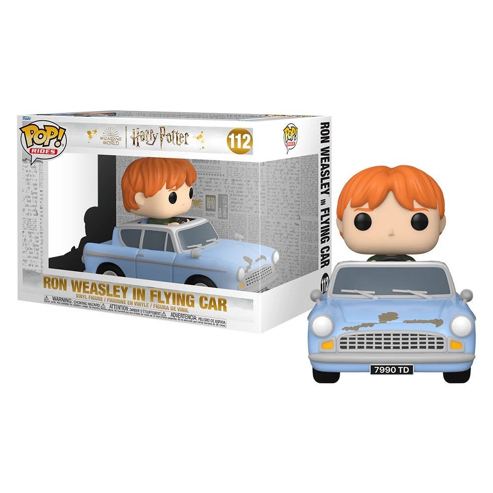 FUNKO FUNKO POP! HARRY POTTER RON WEASLEY IN FLYING CAR FIGURE