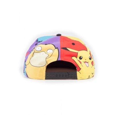 DIFUZED POKEMON MULTI POP ART BASEBALL CAP