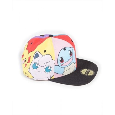 DIFUZED POKEMON MULTI POP ART BASEBALL CAP