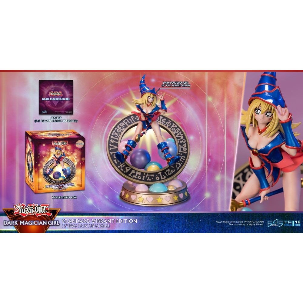 FIRST4FIGURES YU-GI-OH! DARK MAGICIAN GIRL STANDARD VIBRANT EDITION STATUE FIGURE