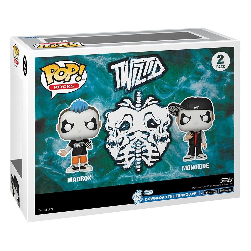 FUNKO POP! TWIZTID 2-PACK MADROX AND MONOXIDE BOBBLE HEAD FIGURE FUNKO