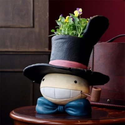 HOWL'S MOVING CASTLE SCARECROW VASO FIGURE IN RESINA STUDIO GHIBLI