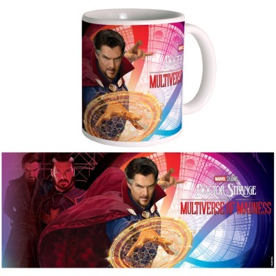 MARVEL STUDIOS DOCTOR STRANGE IN THE MULTIVERSE OF MADNESS MAD SORCERER TAZZA IN CERAMICA SEMIC