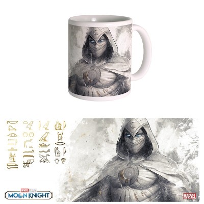 SEMIC MARVEL STUDIOS MOON KNIGHT GLYPHS CERAMIC MUG