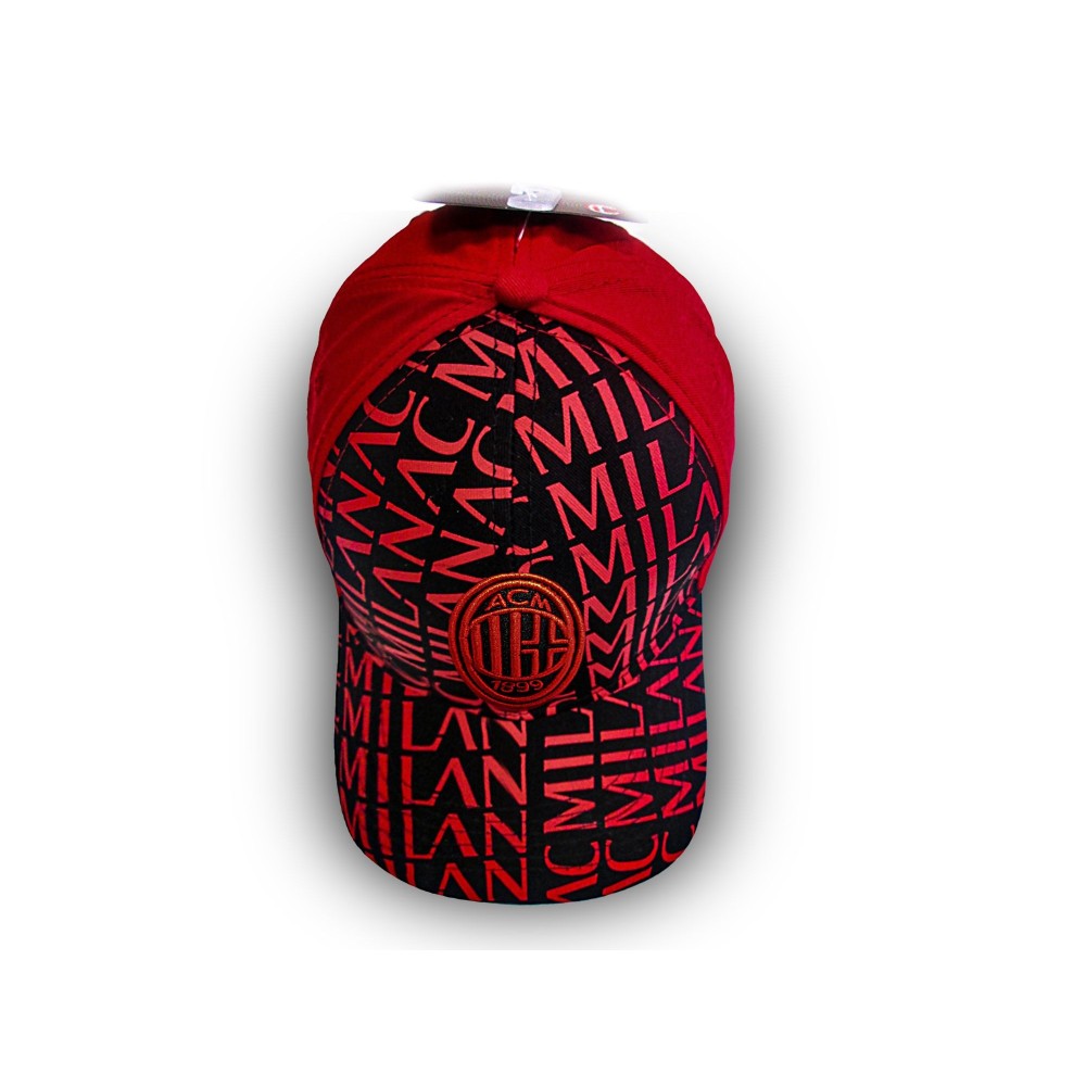 CAPPELLO BASEBALL CAP AC MILAN MULTI UFFICIALE ROSSONERO