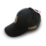 CAPPELLO BASEBALL CAP AC MILAN LOGO ORO UFFICIALE NERO
