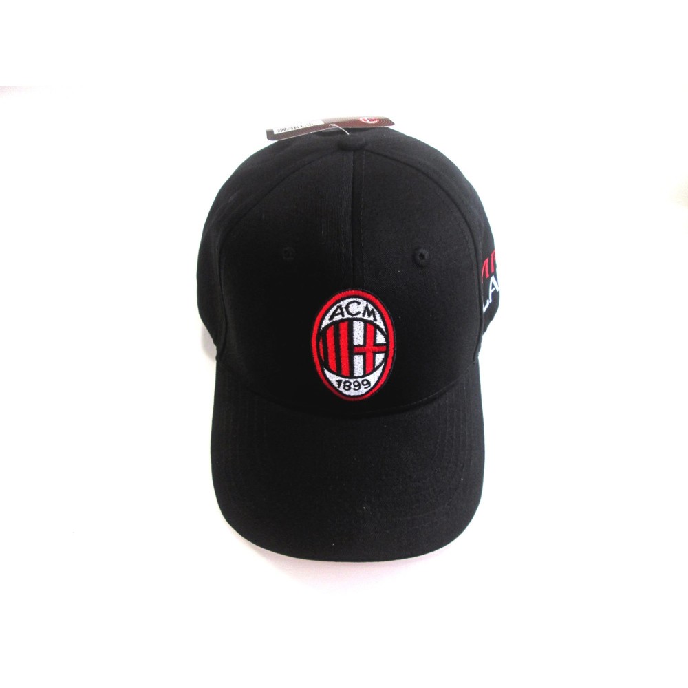 CAPPELLO BASEBALL CAP AC MILAN SEMPRE MILAN UFFICIALE NERO