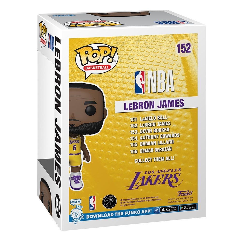 FUNKO POP! NBA LEBRON JAMES BOBBLE HEAD FIGURE FUNKO