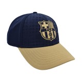 CAPPELLO BASEBALL CAP FC BARCELLONA UFFICIALE BARCELONA BARCA BLUE BEIGE