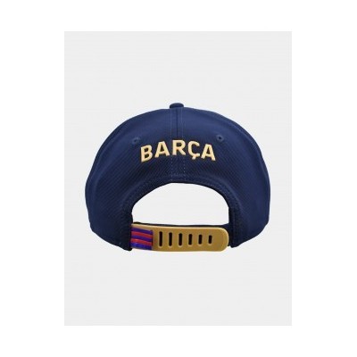 BASEBALL CAP FC BARCELLONA UFFICIALE BARCELONA BARCA BLUE BEIGE