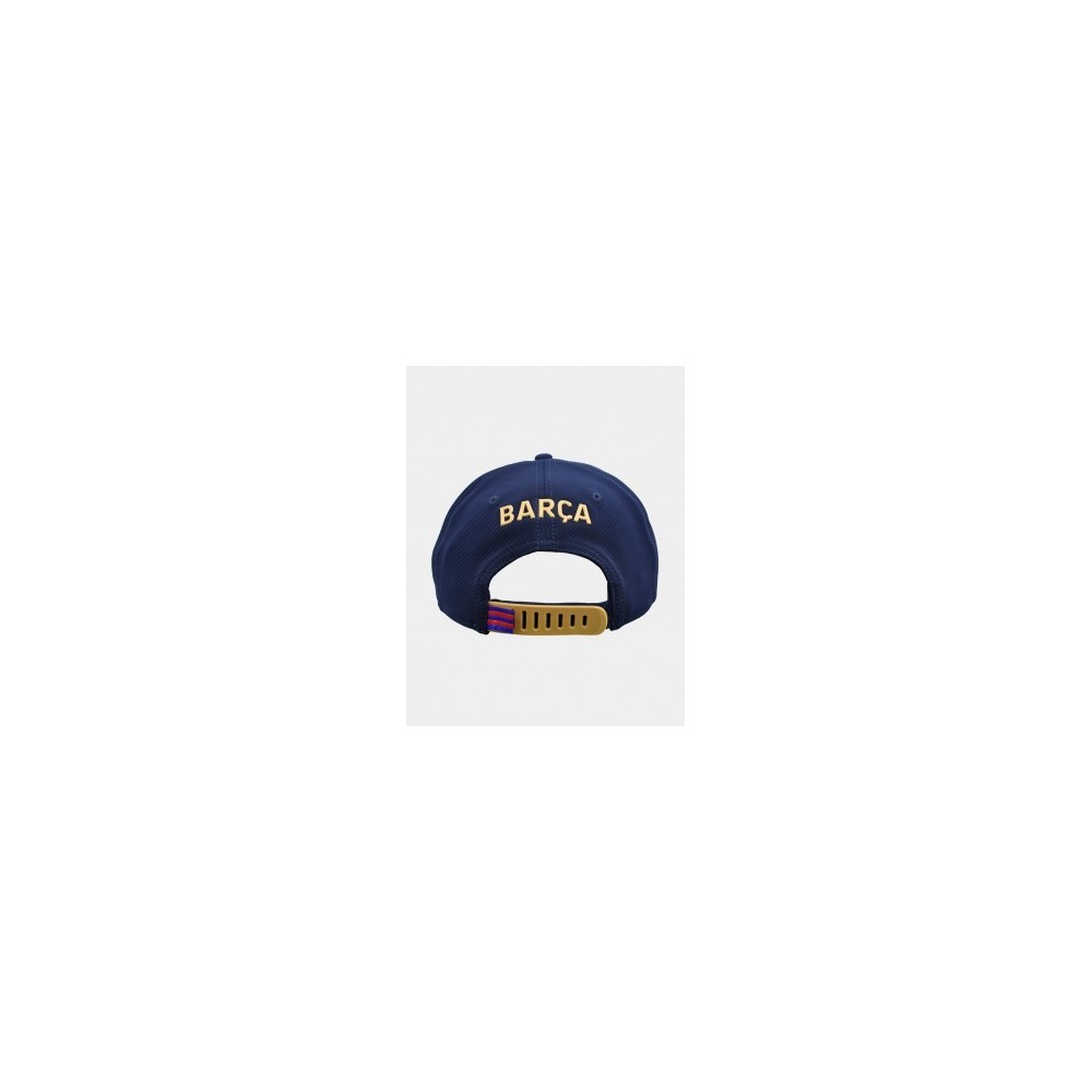 CAPPELLO BASEBALL CAP FC BARCELLONA UFFICIALE BARCELONA BARCA BLUE BEIGE