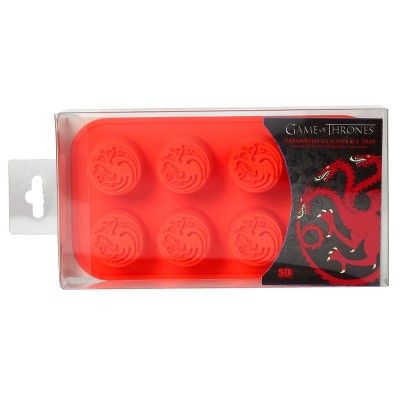 GAME OF THRONES - TARGARYEN LOGO SILICONE ICE MOULD STAMPI PER GHIACCIO SD TOYS