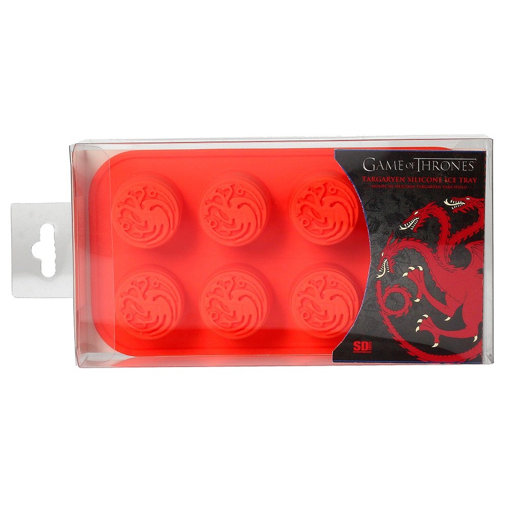 GAME OF THRONES - TARGARYEN LOGO SILICONE ICE MOULD STAMPI PER GHIACCIO SD TOYS