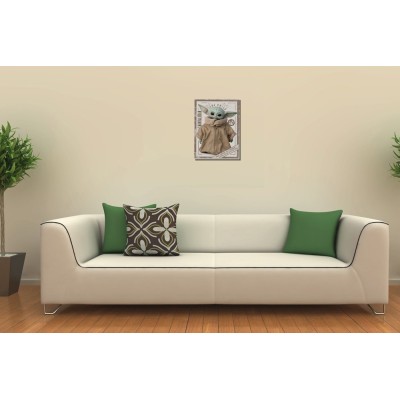 PYRAMID INTERNATIONAL STAR WARS THE MANDALORIAN THE CHILD CANVAS PRINT 40 X 30 CM