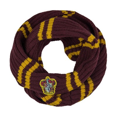 HARRY POTTER GRIFFINDOR GRIFONDORO INFINITE SCARF SCIARPA AD ANELLO CINEREPLICAS