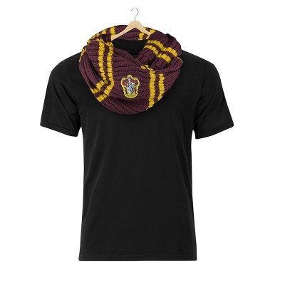 HARRY POTTER GRIFFINDOR GRIFONDORO INFINITE SCARF SCIARPA AD ANELLO CINEREPLICAS