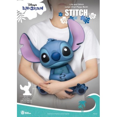 LILO AND STITCH - STITCH LARGE VINYL PIGGY BANK SALVADANAIO BEAST KINGDOM