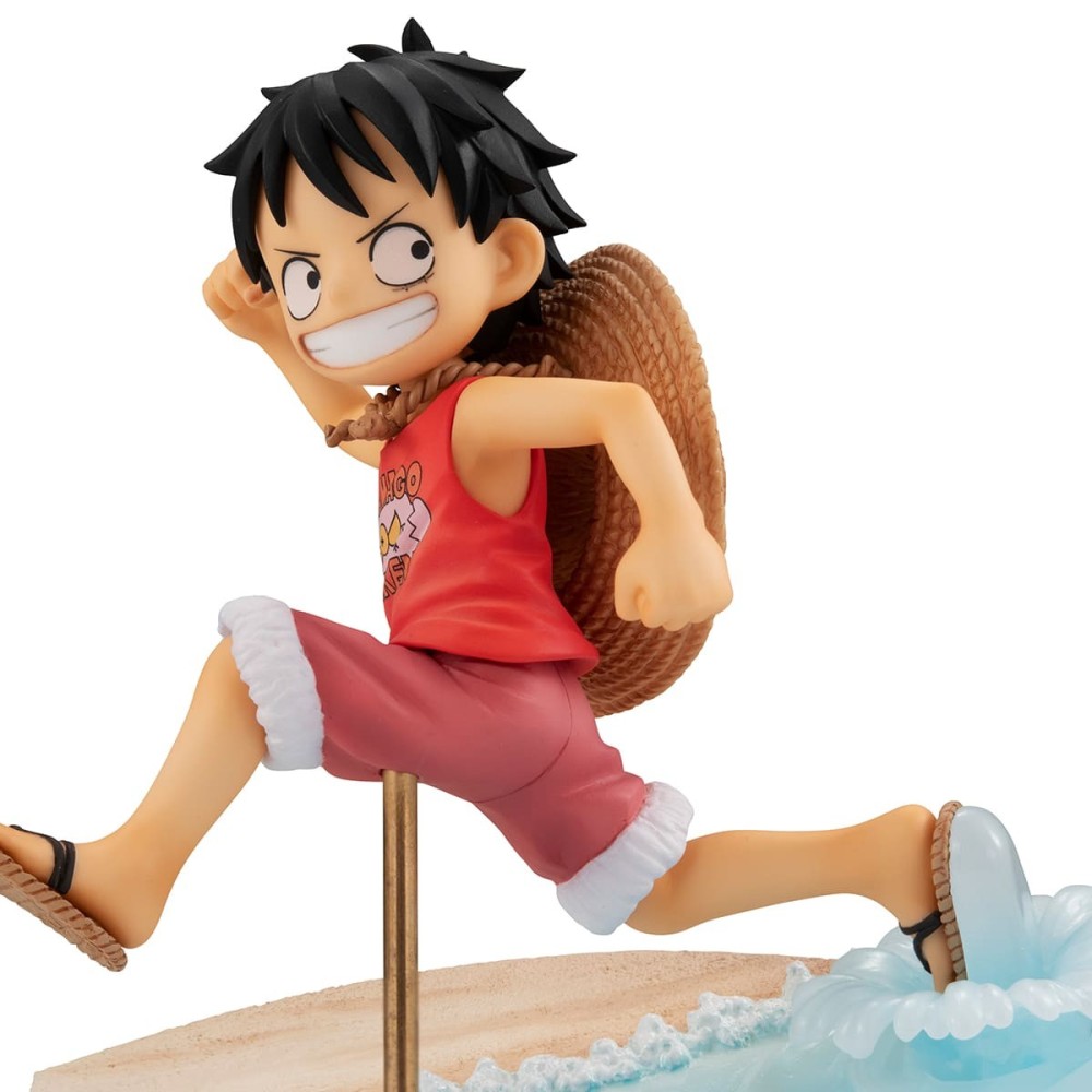 MEGAHOUSE ONE PIECE MONKEY D. LUFFY RUN GEM STATUE FIGURE