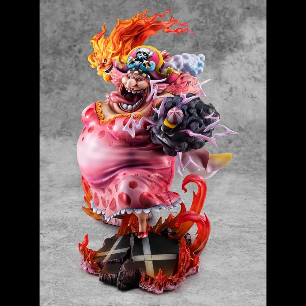ONE PIECE P.O.P. MAXIMUM BIG MOM CHARLOTTE LINLIN STATUA FIGURE MEGAHOUSE
