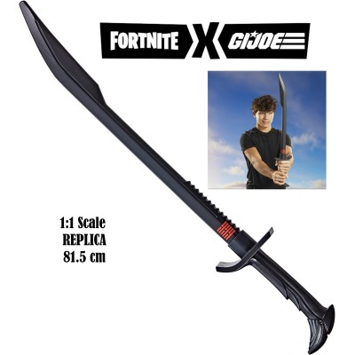 HASBRO FORTNITE X G.I. JOE SNAKE EYES KATANA REPLICA 82CM